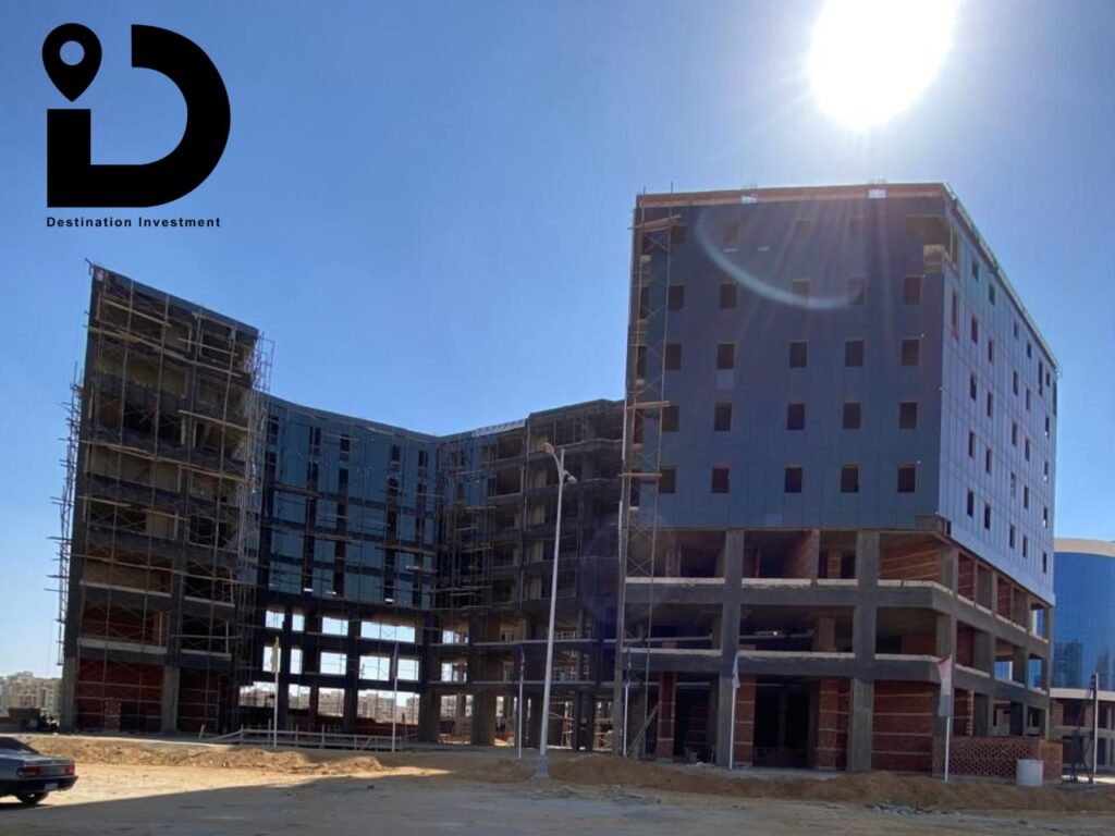 مبنى Mall Front Gate بارتفاع G+9 واستخدامات تجارية وإدارية وطبية