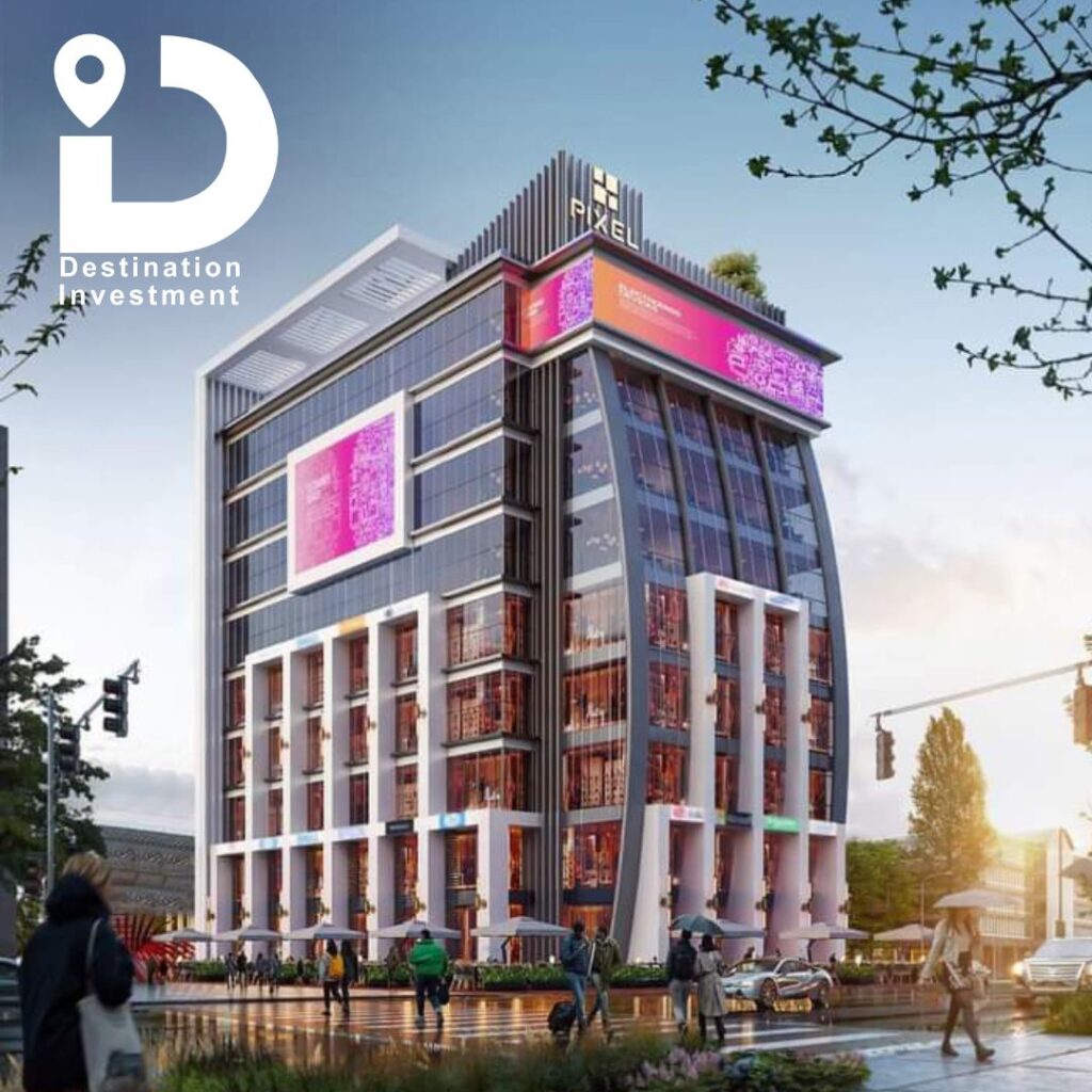 تصميم مشروع Pixel Plaza بواجهة زجاج بالكامل ولمسات مودرن مميزة في العاصمة الإدارية الجديدة"