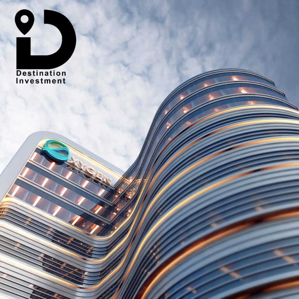واجهة زجاجية لمشروع Oxygen Medical Tower بتفاصيل معمارية دقيقة"