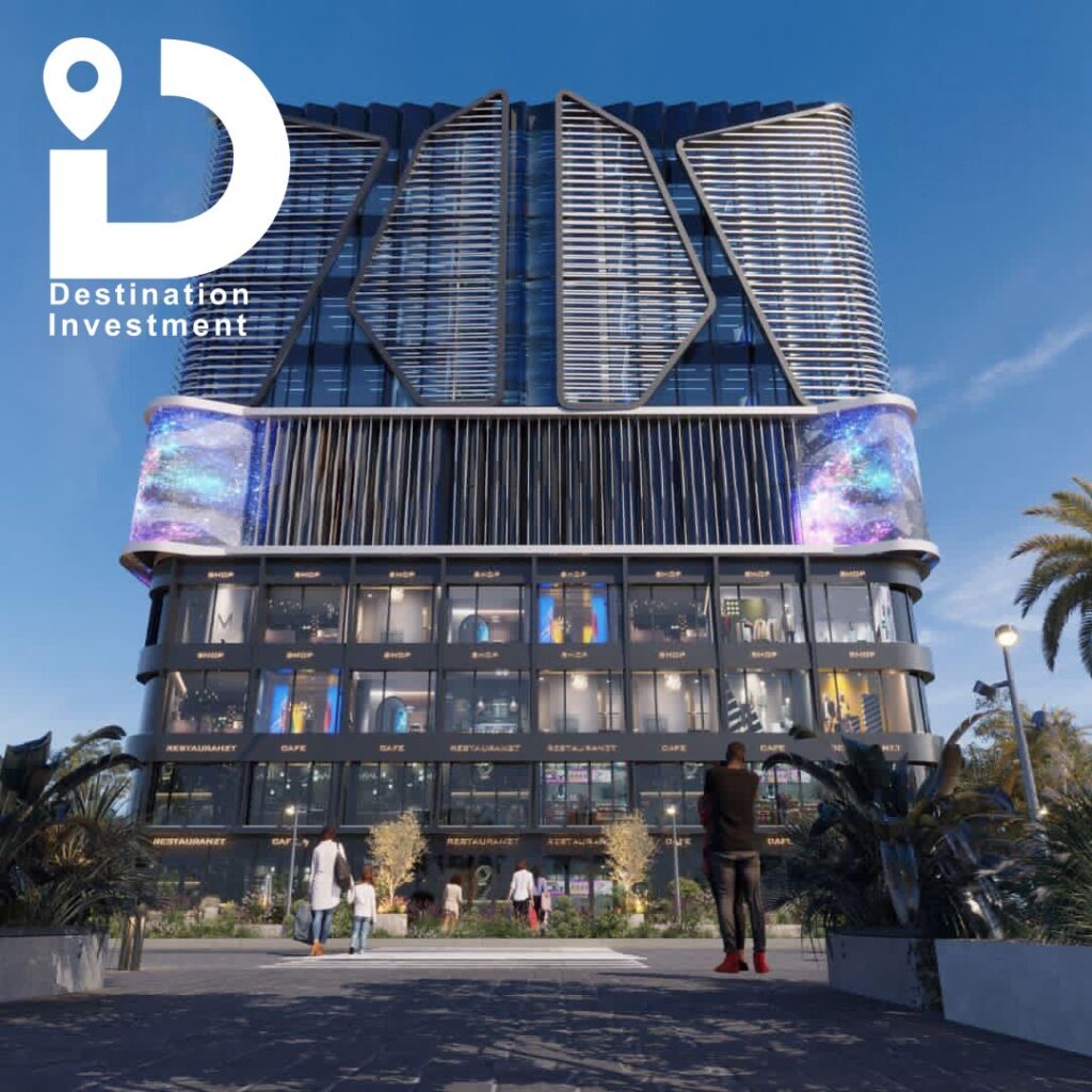 تصميم معماري حديث لمول 55 في العاصمة الجديدمن شركة HUB Developmentsة