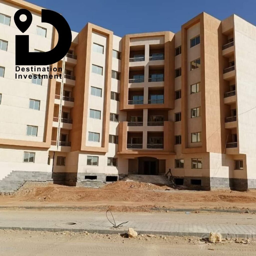 صورة بانورامية لمجموعة عمارات سكنية في مشروع لؤلؤة بدر 2 – Compound Lunag
