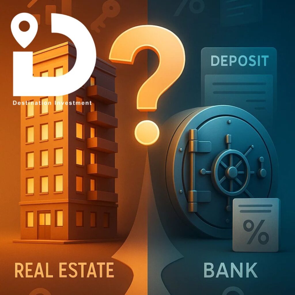 الفرق بين شراء شقة ووضع المبلغ في وديعة

