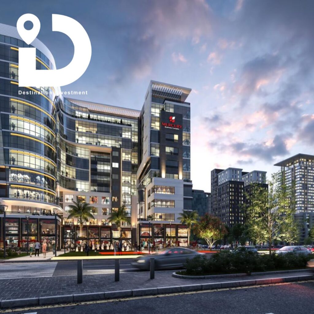 لقطات ثلاثية الابعاد لمشروع IL Quattro Business Complex – Downtown New Capital