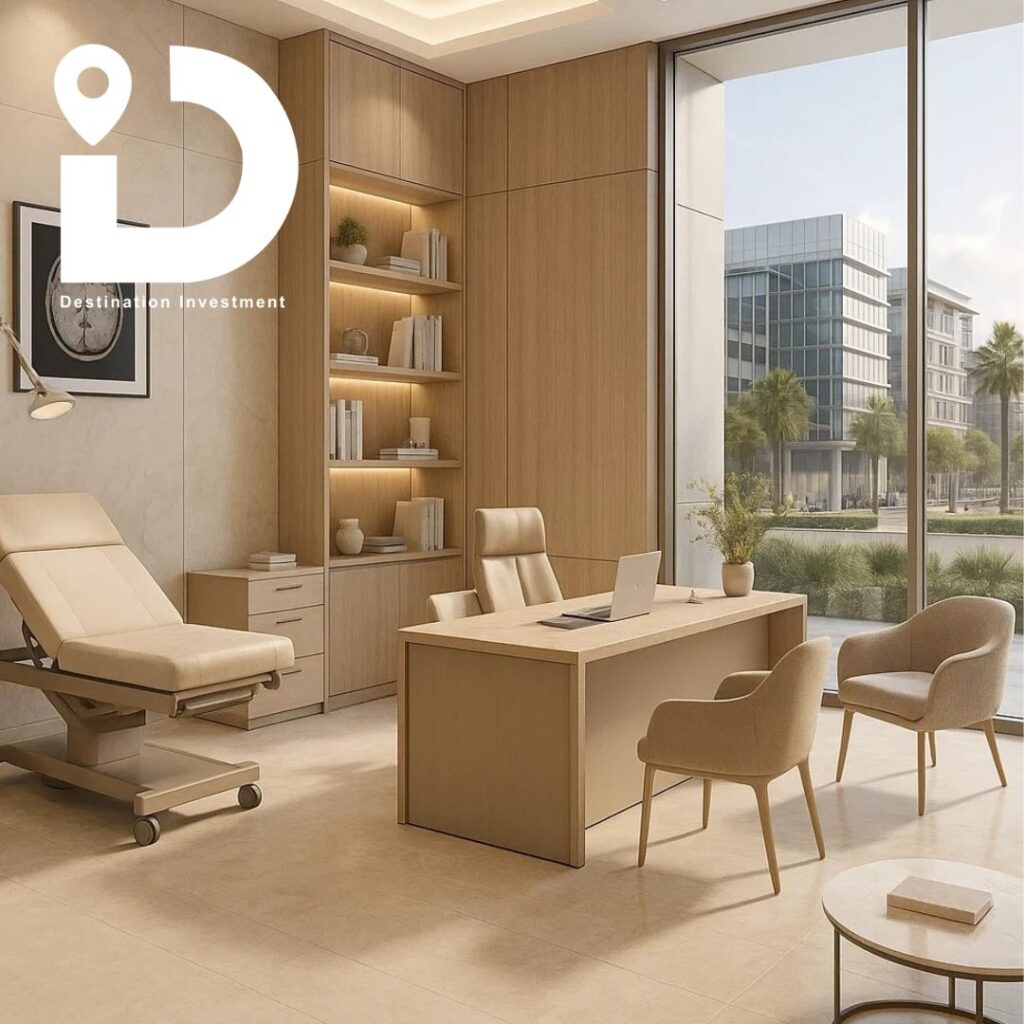 وحدات طبية بتصميم مناسب للنشاط داخل كمبوندات العاصمة.
