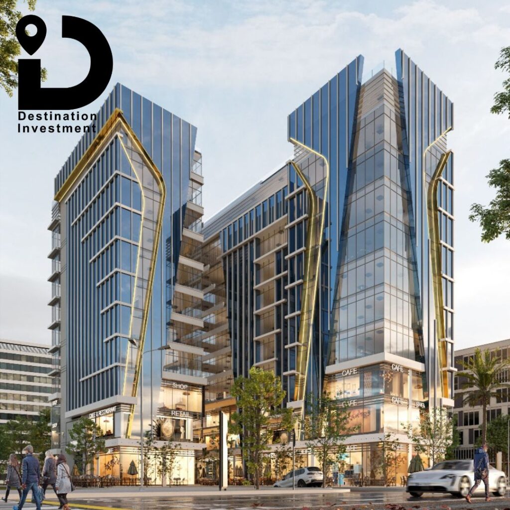 واجهة Ronza Tower – رونزا تاور(الداون تاون العاصمة الإدارية)