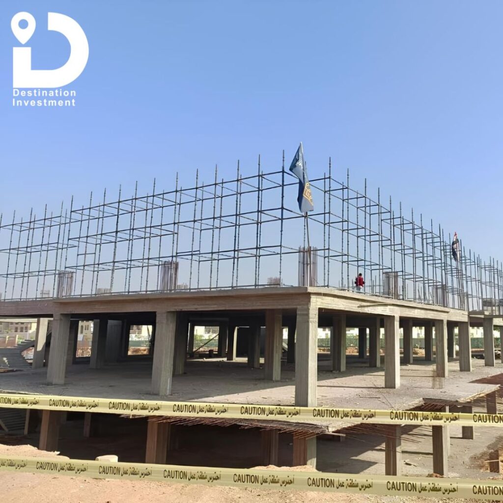 تطور البناء في مول 3 Sides Mall شركة  Nawassy Developments