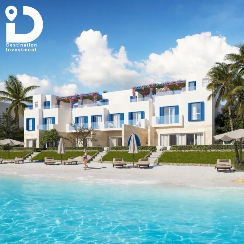 شاليه على الشاطئ مع بسين وأشجار استوائية في Naia Bay.