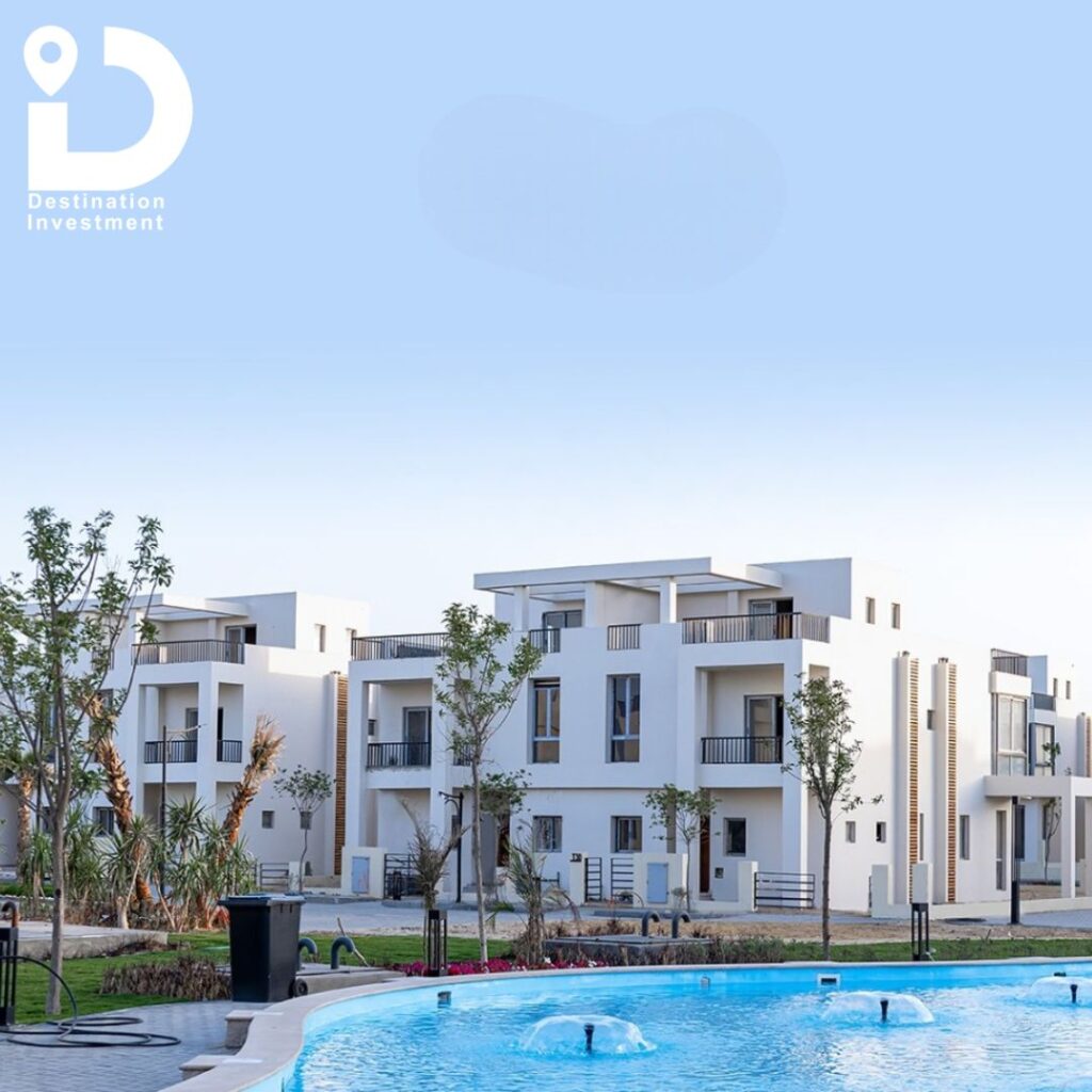 صورة ثلاثية الابعاد من كمباوند Lac Ville – New Zayed شركة الجابري