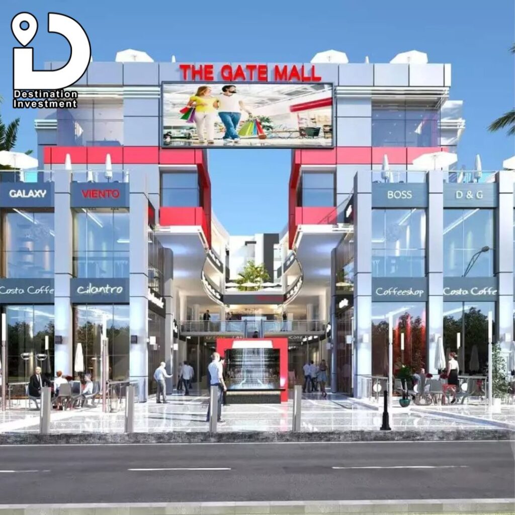 "واجهة Gate Mall تصميم عصري بالشروق"