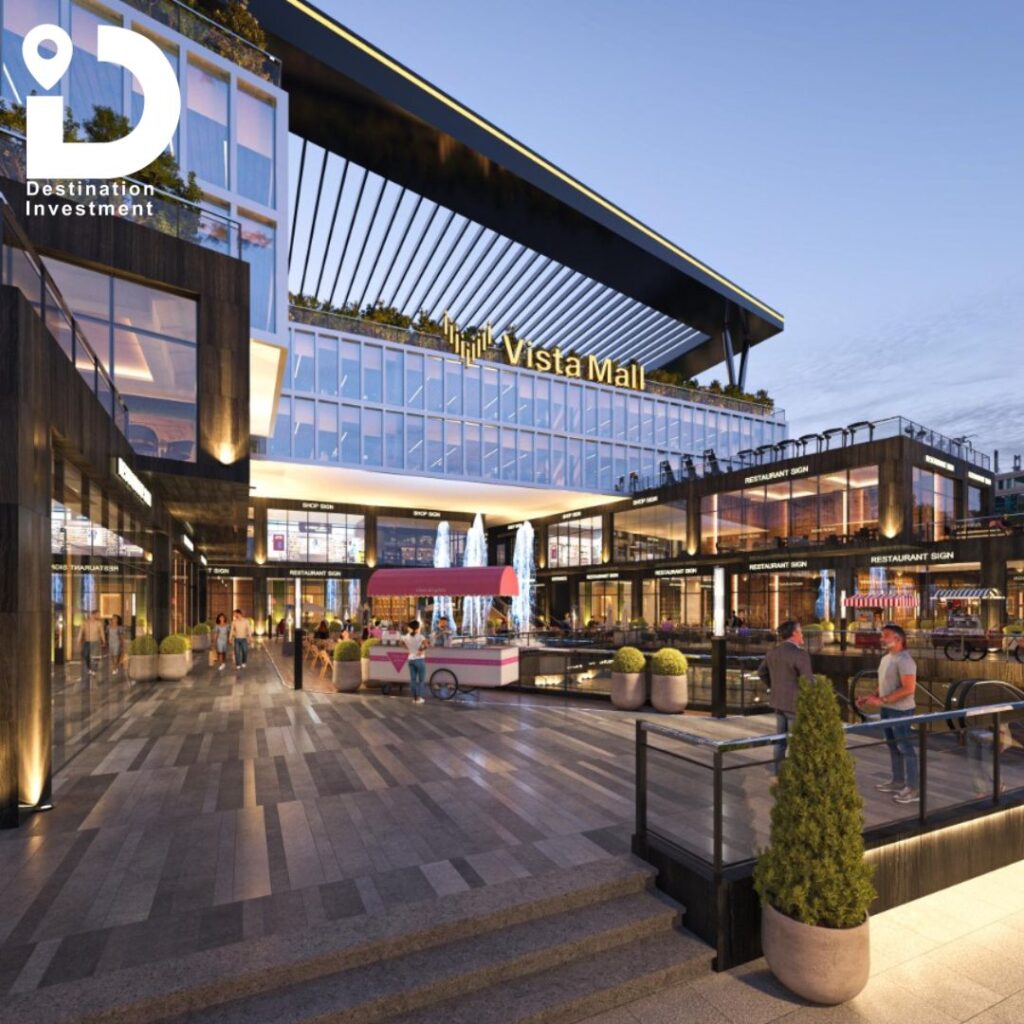 "واجهة Vista Mall تصميم عصري بالشروق"