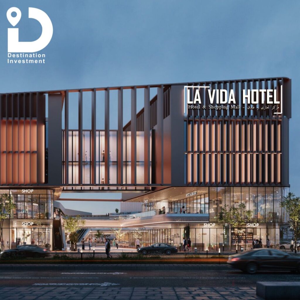 تصميم عصري يميّز Lavida Mall.