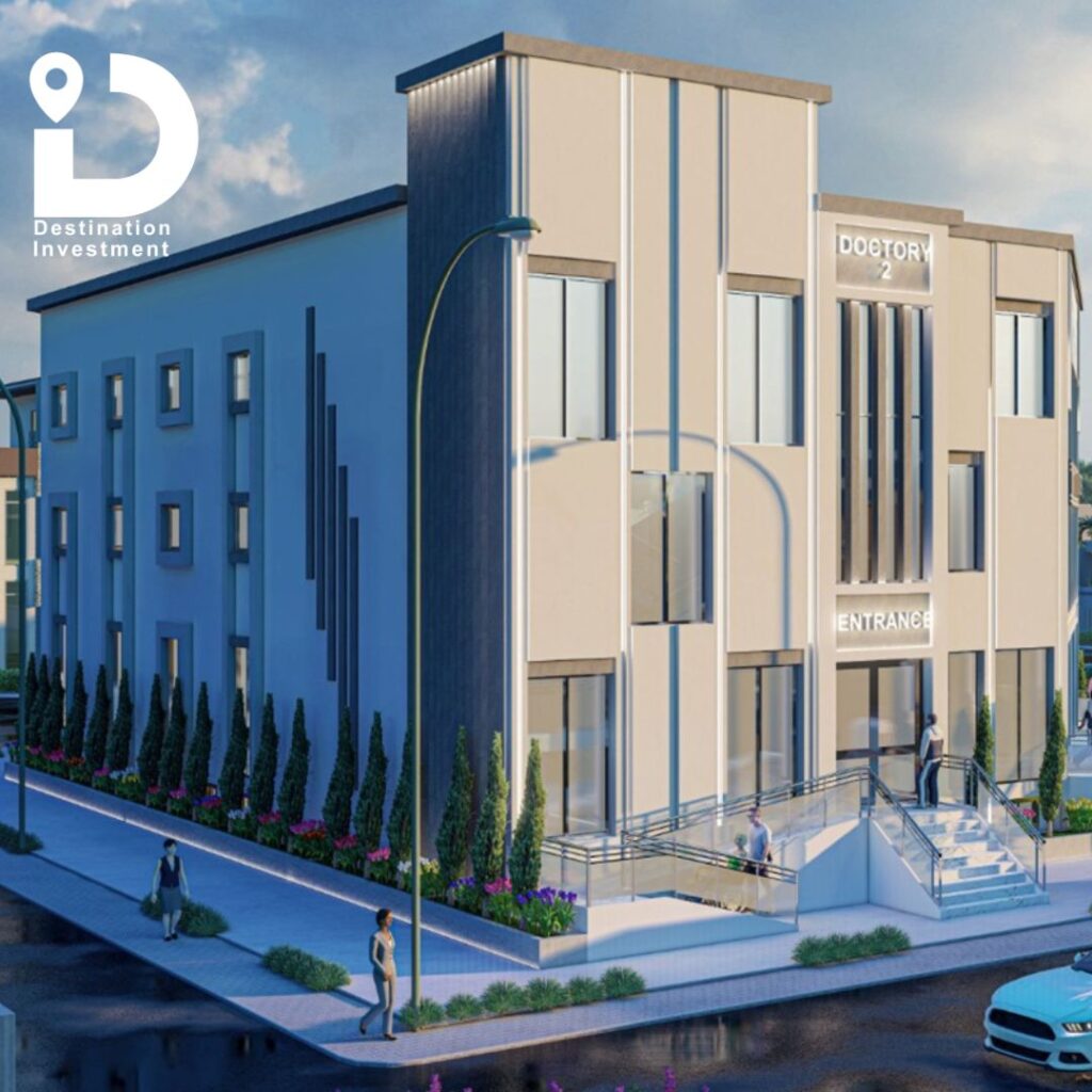 موقع أمام جامعة حورس والمستشفيات الجامعية.
