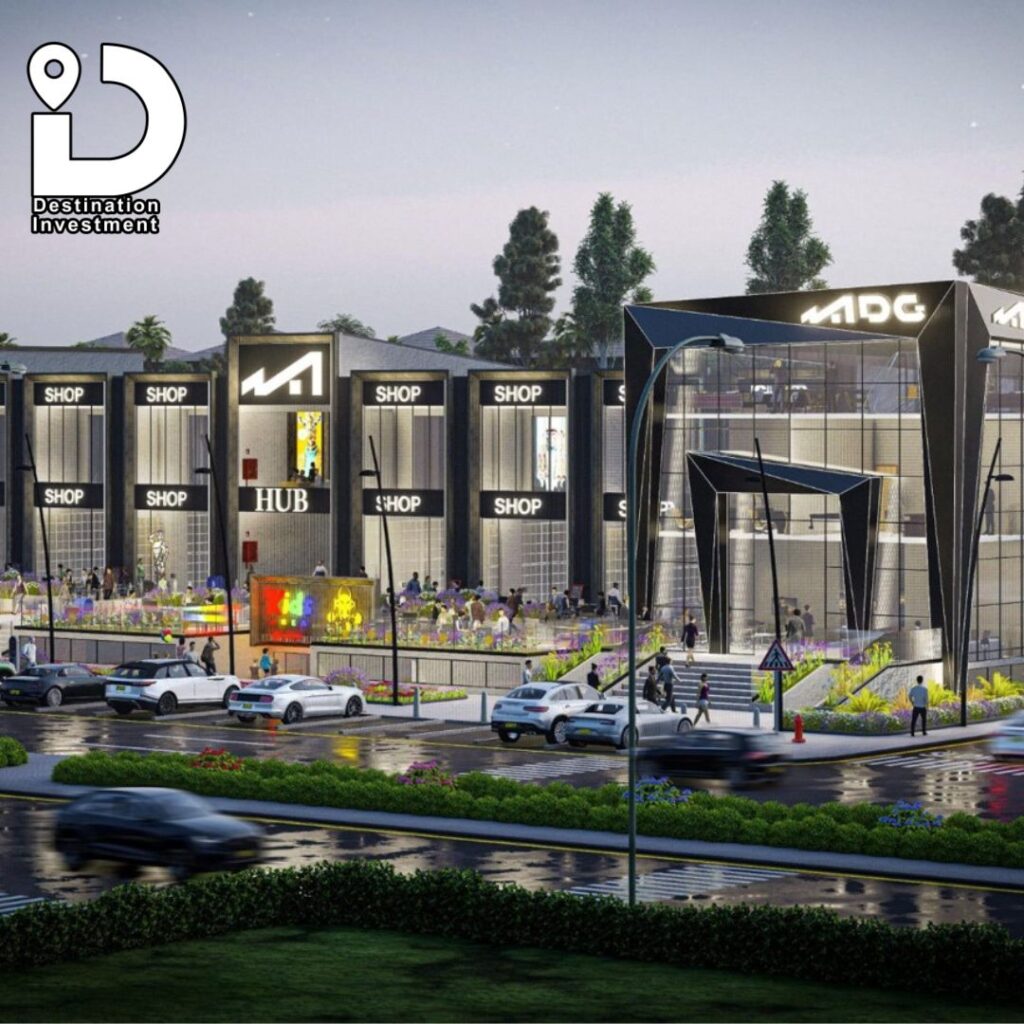 مول City HUB دمياط الجديدة بتصميم يجمع بين العملية والجاذبية البصرية.