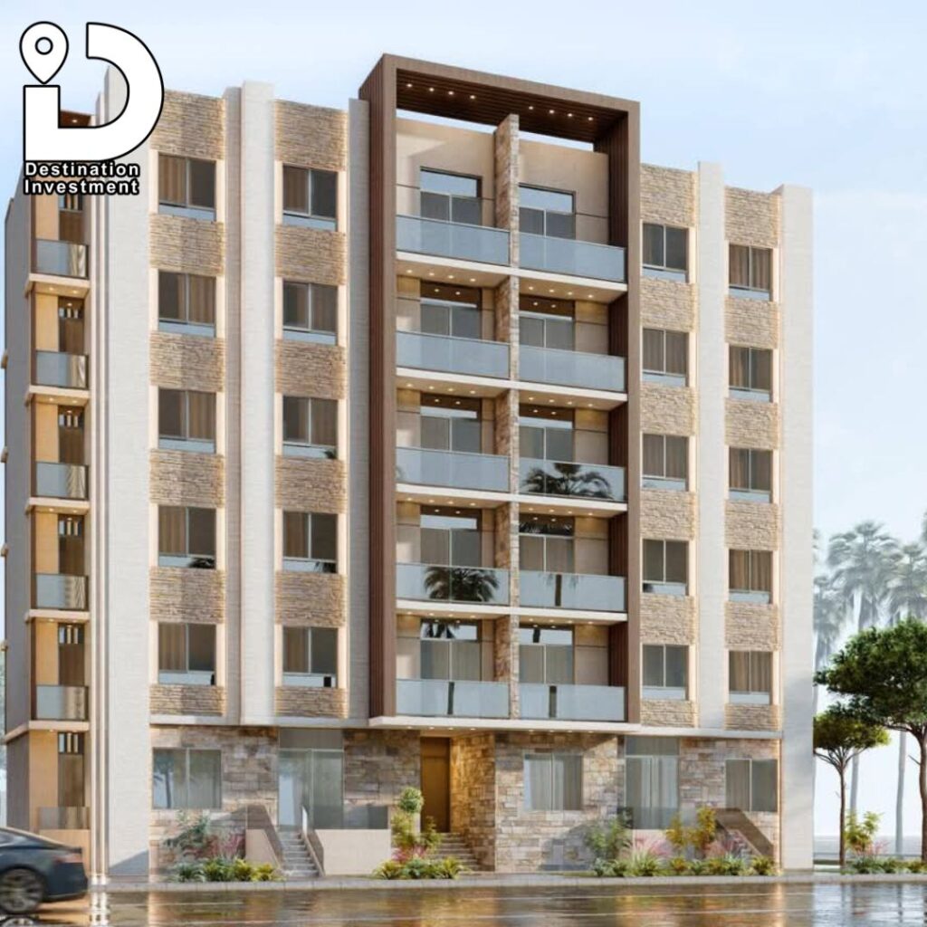 واجهة معمارية عصرية لمشروع Park Hills Compound.
