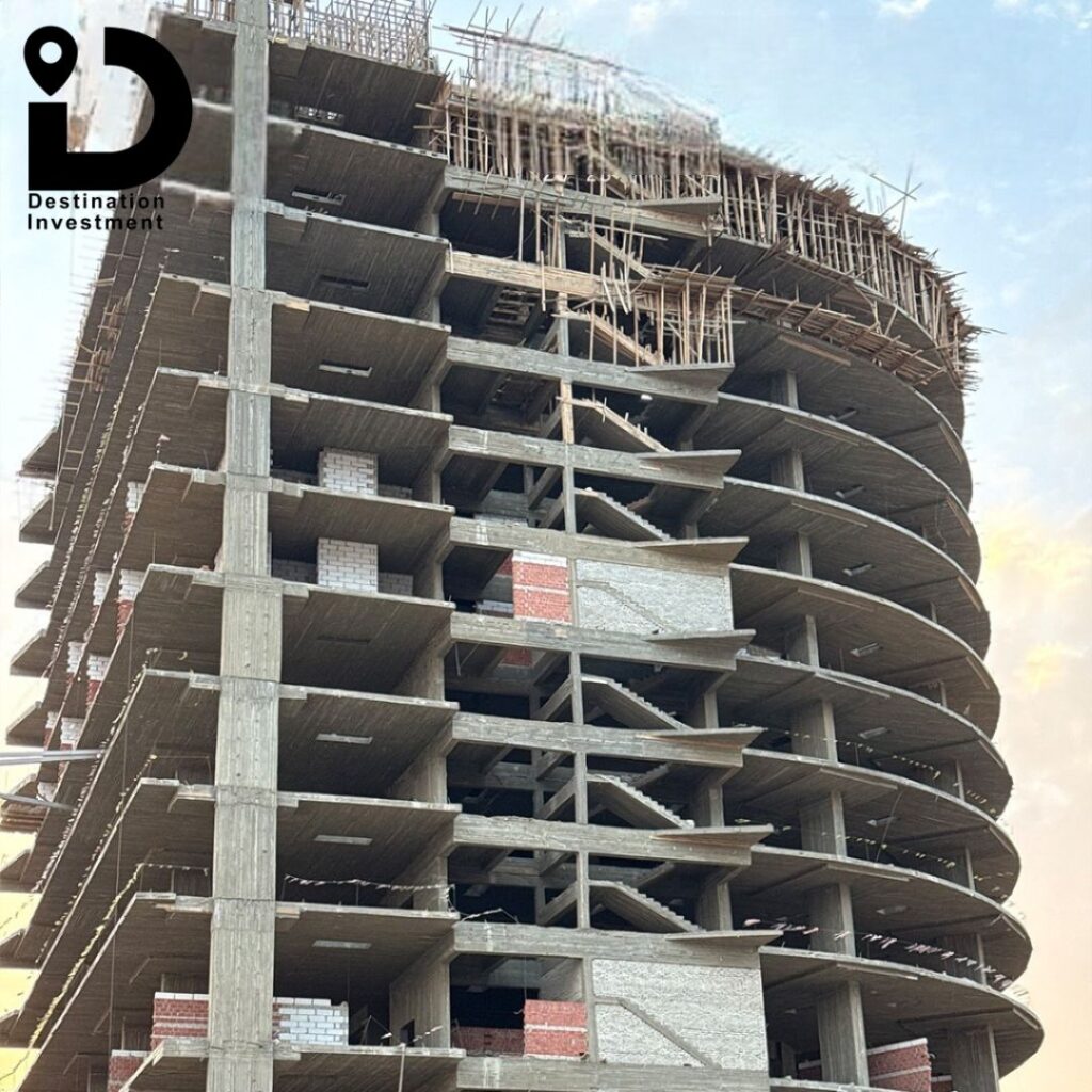 Diamond Tower 2 العاصمة الادارية شركة ERG على ارض الواقع