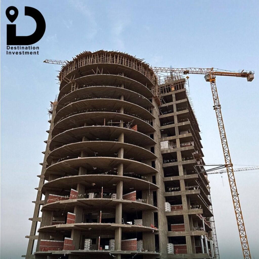 انشاءات Diamond Tower 2 العاصمة الادارية شركة ERG