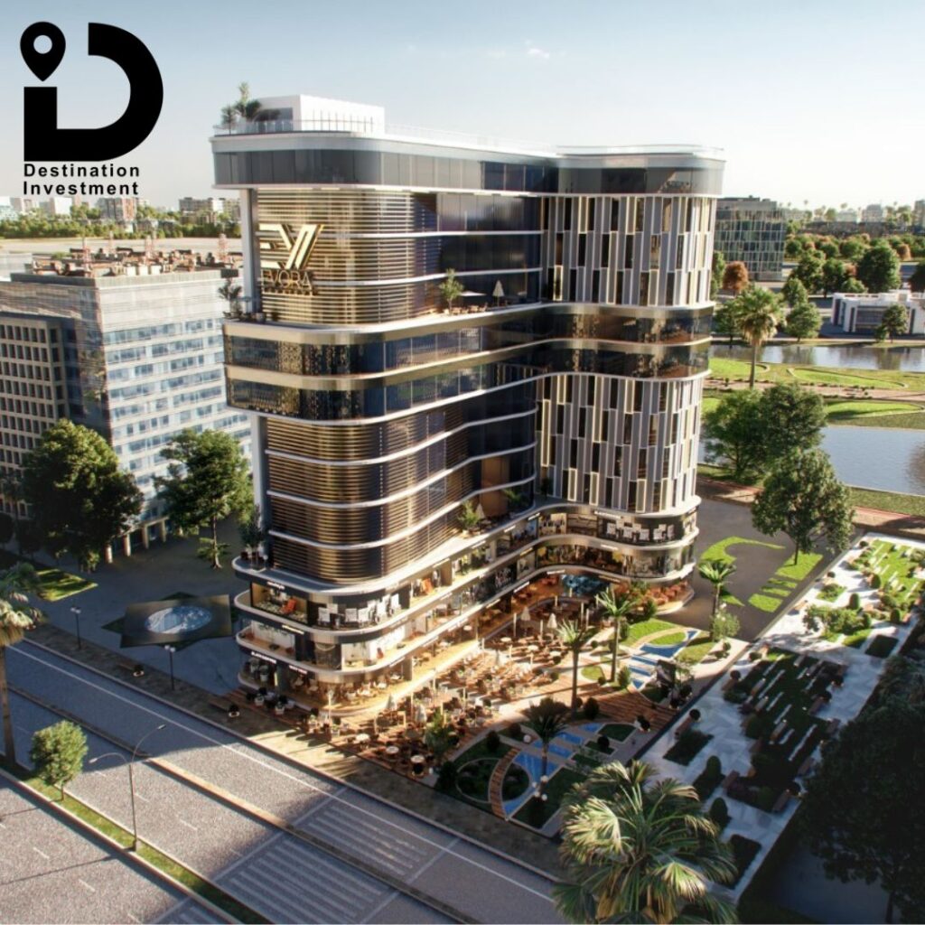 تصميم مشروع Evora Business Complex – الداون تاون