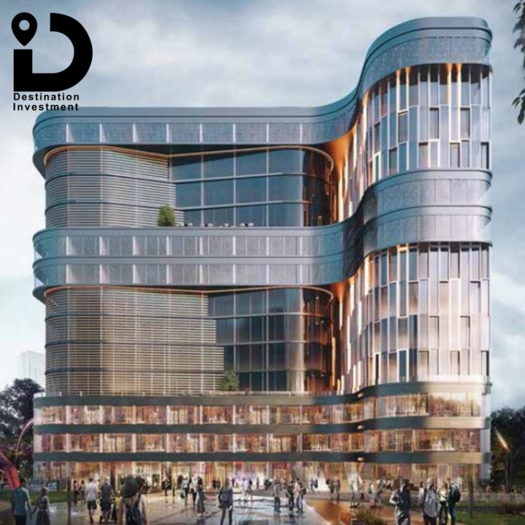 واجهة مشروع Evora Business Complex – الداون تاون