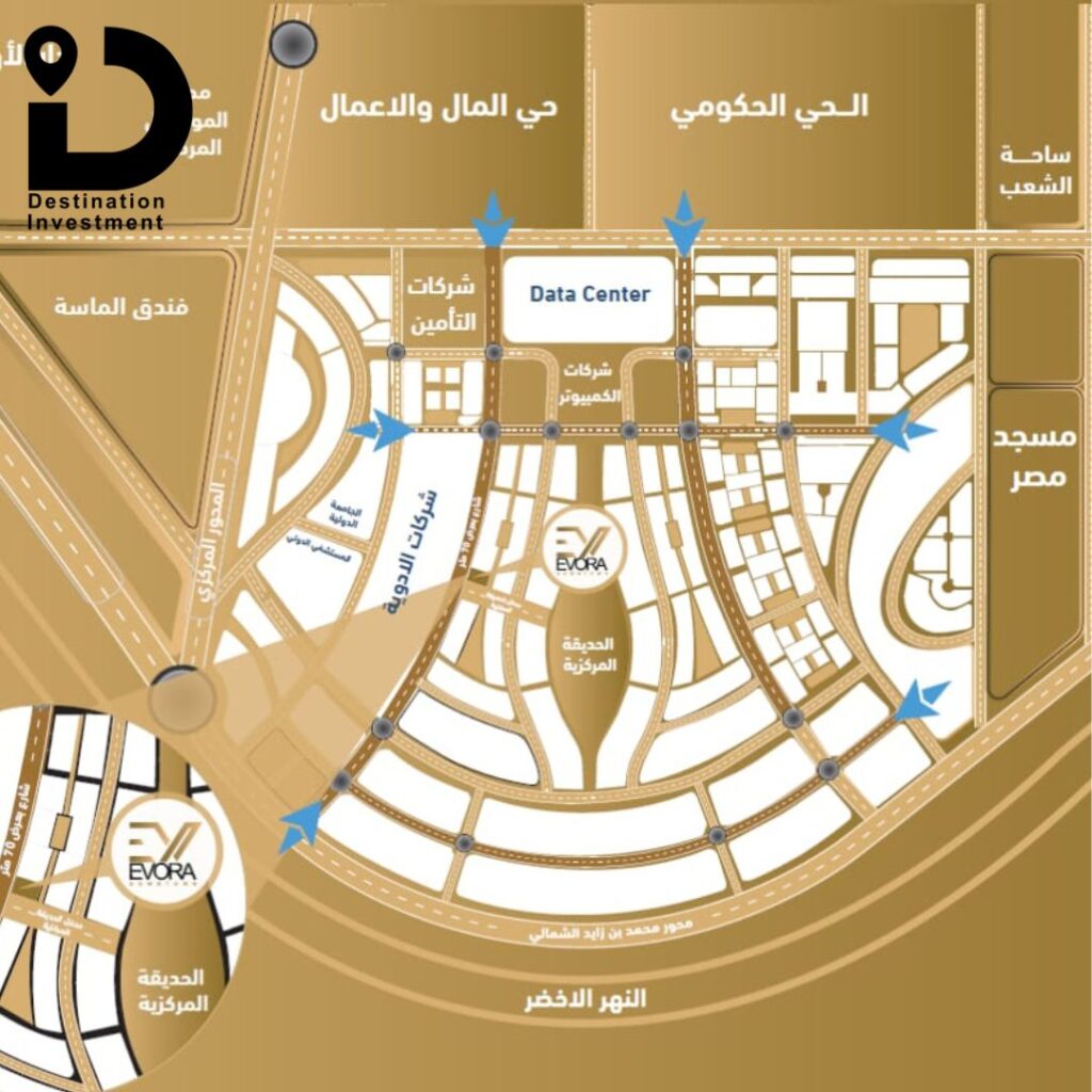 اعلان عن وحدة مميزة من مشروع Evora Business Complex