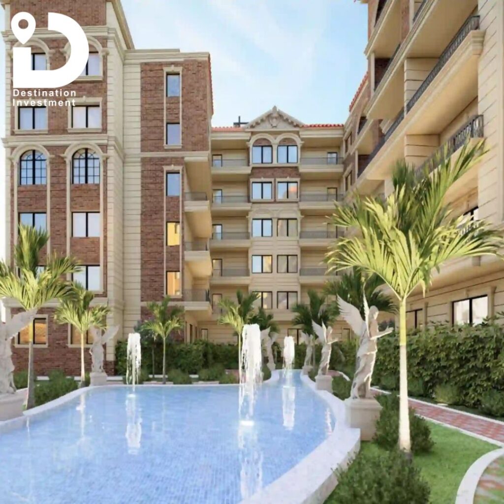 كمبوند بافيا بتصميم إيطالي راقي وإطلالات خضراء في قلب الشيخ زايد.