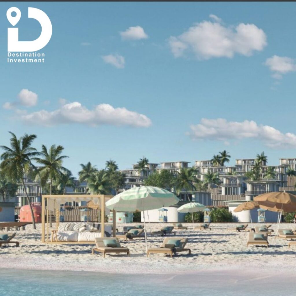 من على الشاطئ من مشروع Marseilia Beach 5 – رأس الحكمة 