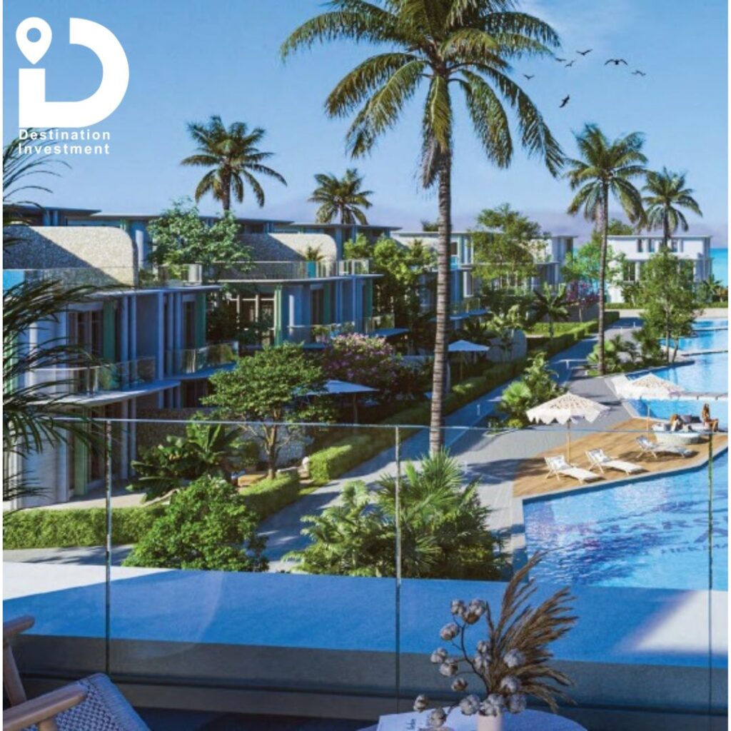 لقطات ثلاثية الابعاد من مشروع Marseilia Beach 5 – رأس الحكمة