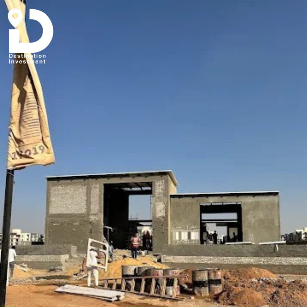 أعمال بناء متقدمة بالكمبوند – Symphony Development – Compound Bahja Sheikh Zayed