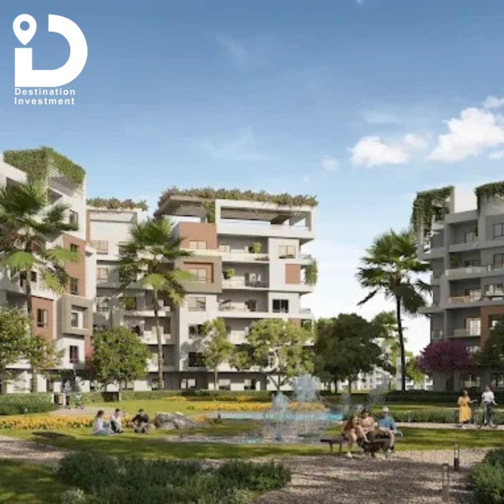 مساحات خضراء وبحيرات صناعية داخل الكمبوند – Symphony Development – Compound Bahja Sheikh Zayed