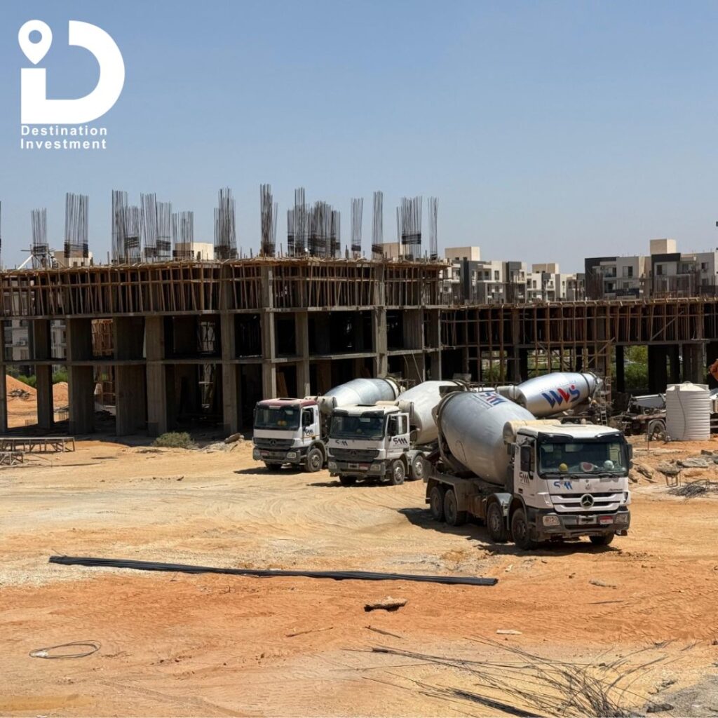 تطورات مراحل البناء – Symphony Development – Compound Bahja Sheikh Zayed