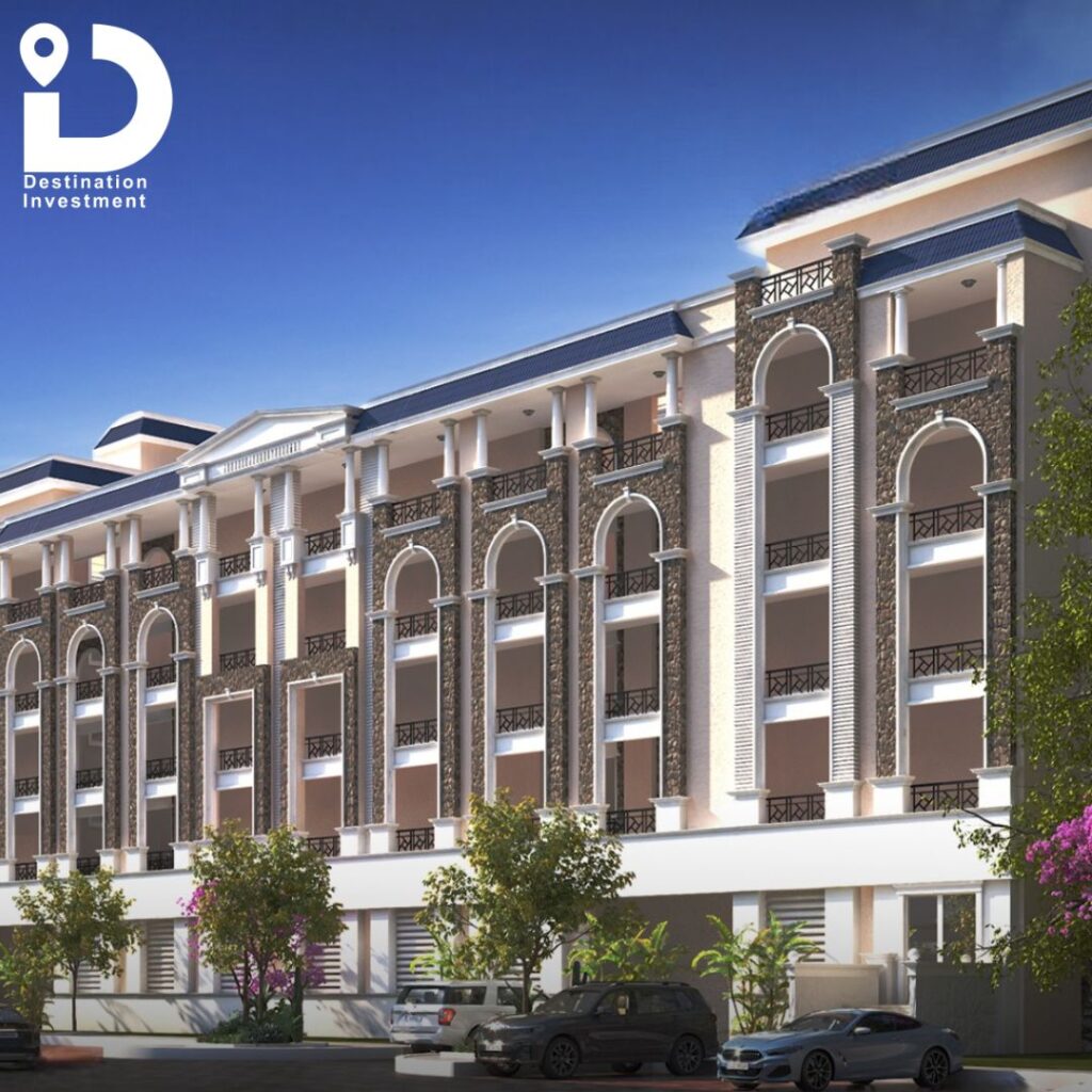 تصميم 3D خارجي حديث للقرية – Developments – Village Vidala Galala Ain Sokhna
