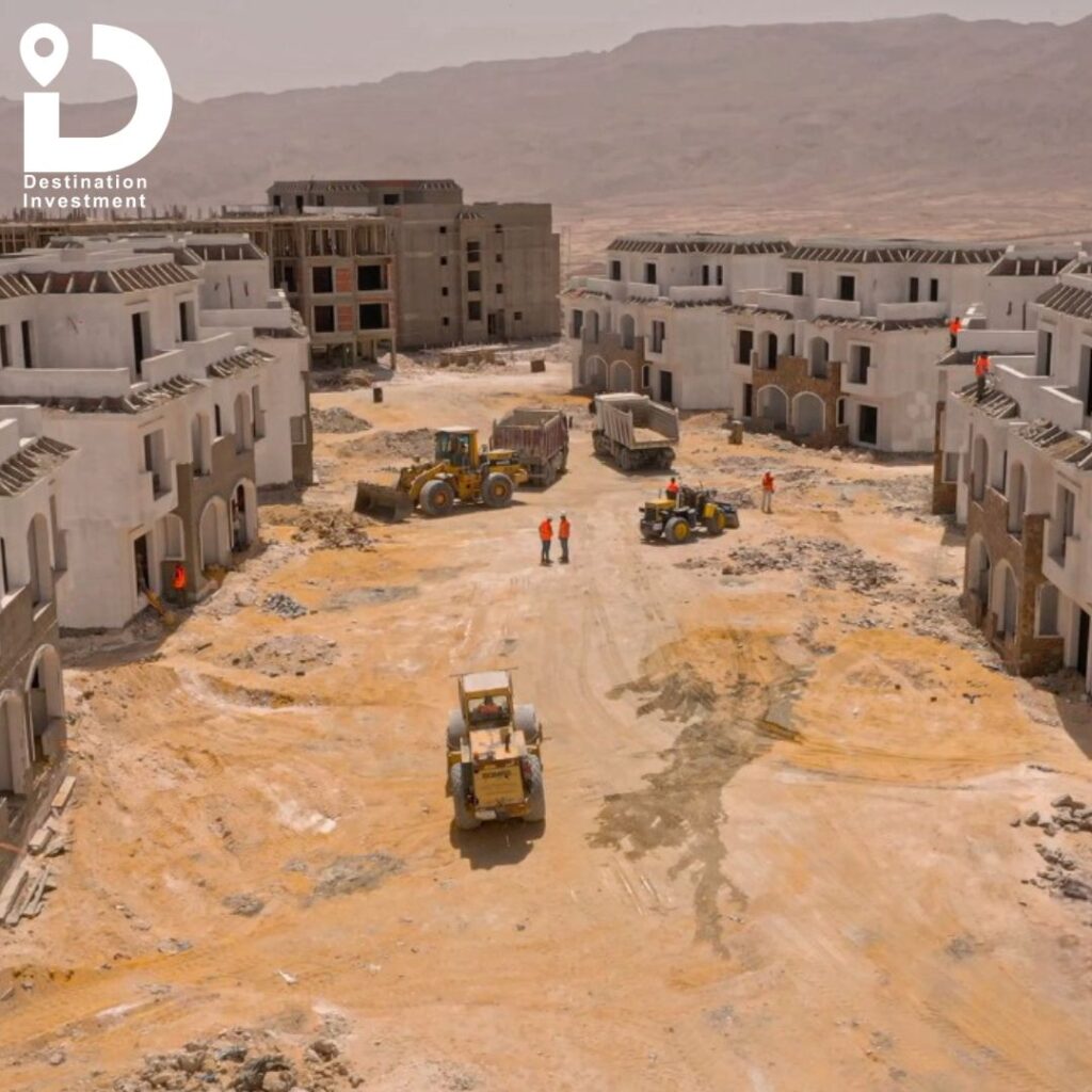 تقدم أعمال البناء بالقرية –  – Village Vidala Galala Ain Sokhna
