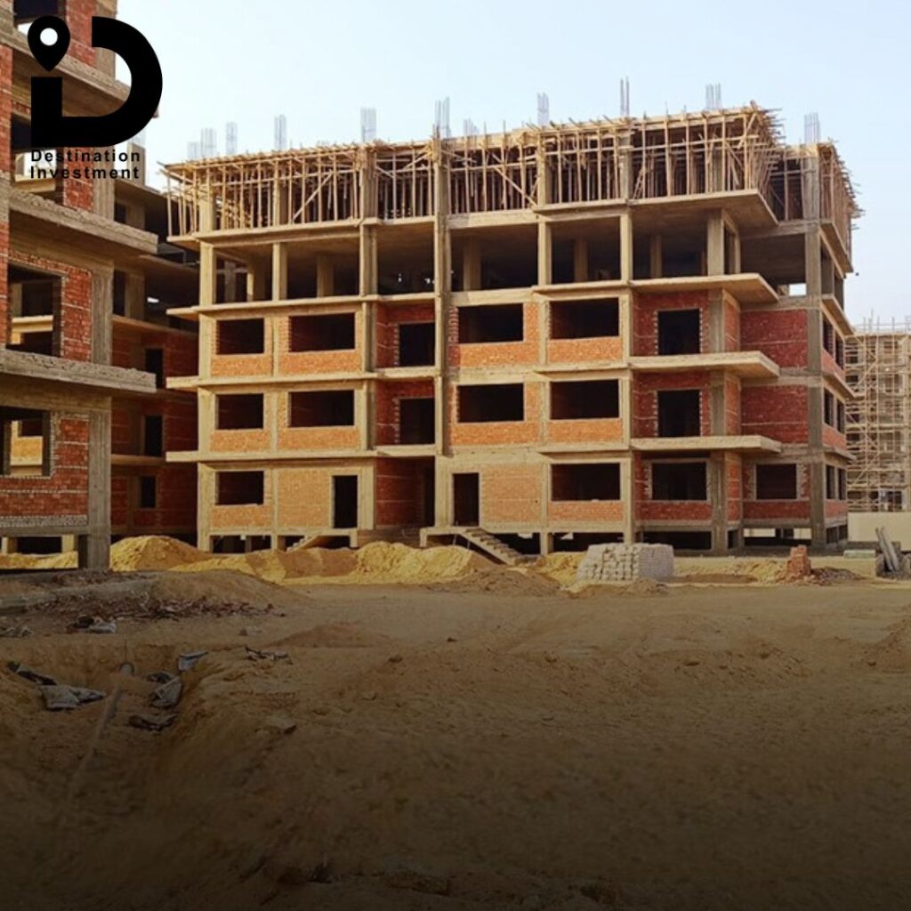 أعمال تسليح وصب الخرسانة – Genova El Sheikh Zayed – Eastern Developments.