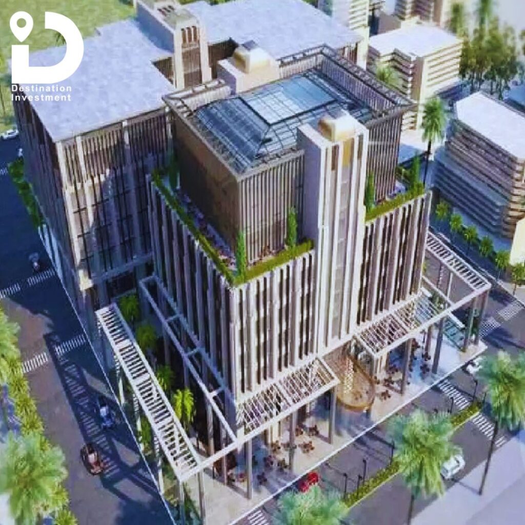 مول إداري وتجاري ضخم في Citadel العاصمة الإدارية.