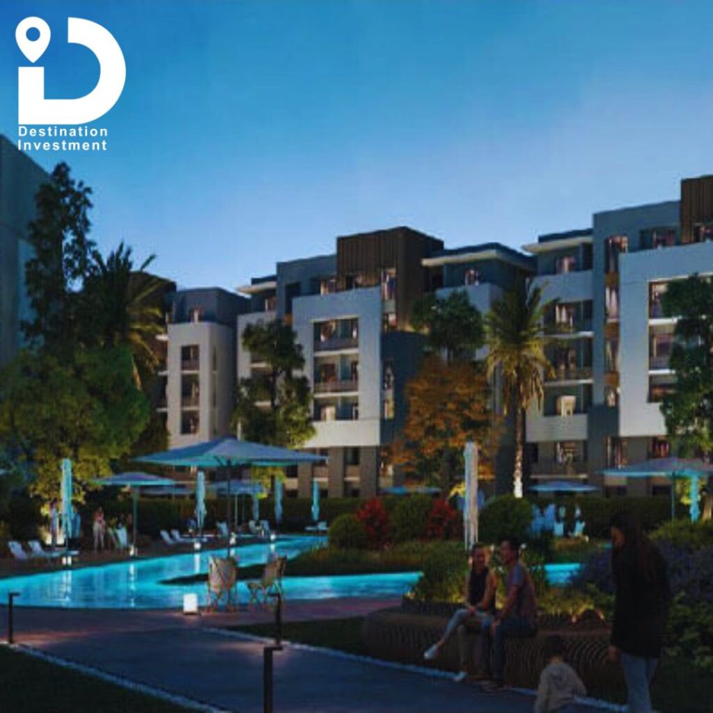 تصميم واجهة معمارية حديثة لمشروع Acasa Mia – التجمع الخامس من تطوير Dar Al Alamia Development.
