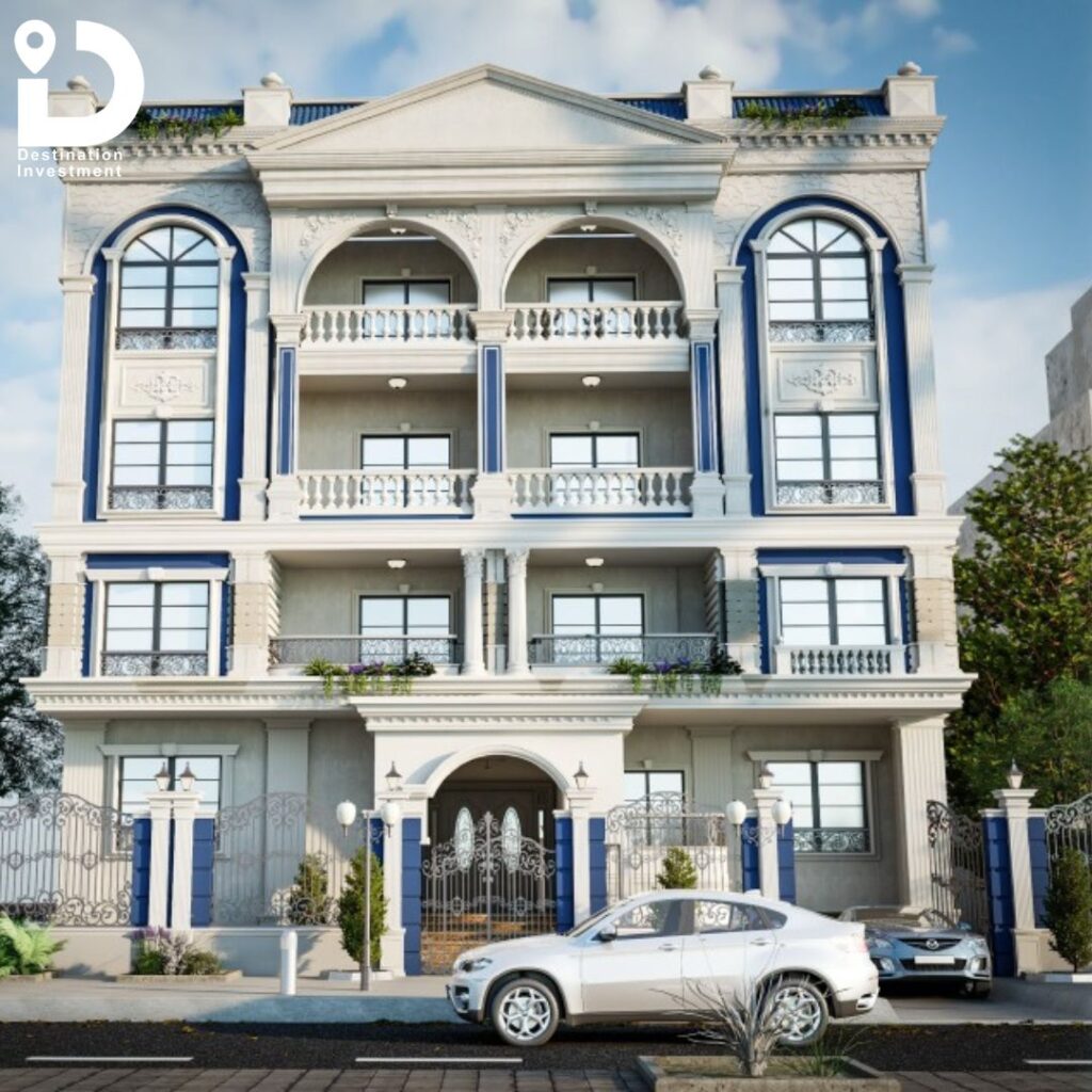 تصور معماري ثلاثي الأبعاد للوحدات – Urbana Development – الحي الخامس – قطعتا D50 و i38