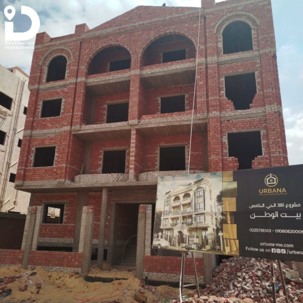 أعمال إنشاء بالموقع – Urbana Development – الحي الخامس – قطعتا D50 و i38